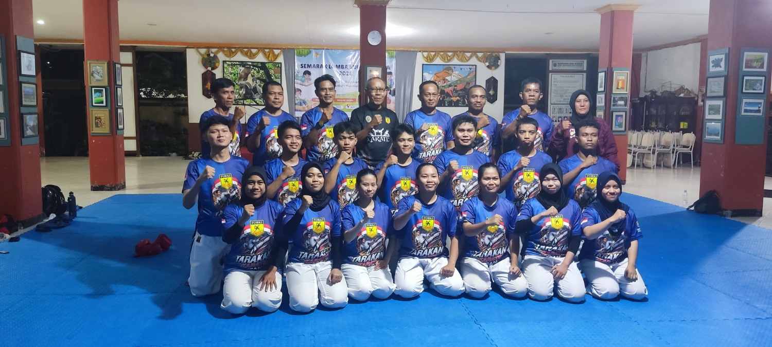Ketua FORKI Tarakan Pantau TC Atlet Karate Jelang Porprov 2026 di Malinau